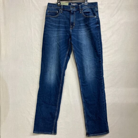 NWT Goodfellow & Co Men's 32X34 Casper Mid Rise Slim Fit Skinny Leg Full Jeans - Picture 4 of 16